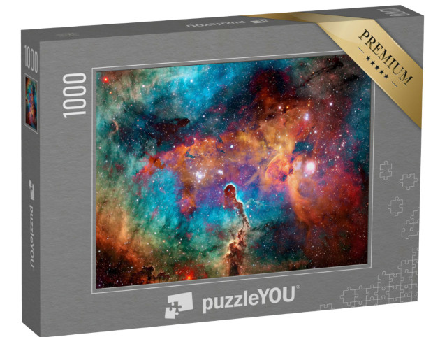 Puzzle 1000 pezzi „L'universo con i suoi colori“