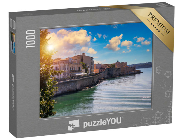 Puzzle 1000 pezzi „Siracusa, isola di Ortigia, Sicilia, Italia. Isola di Ortigia“