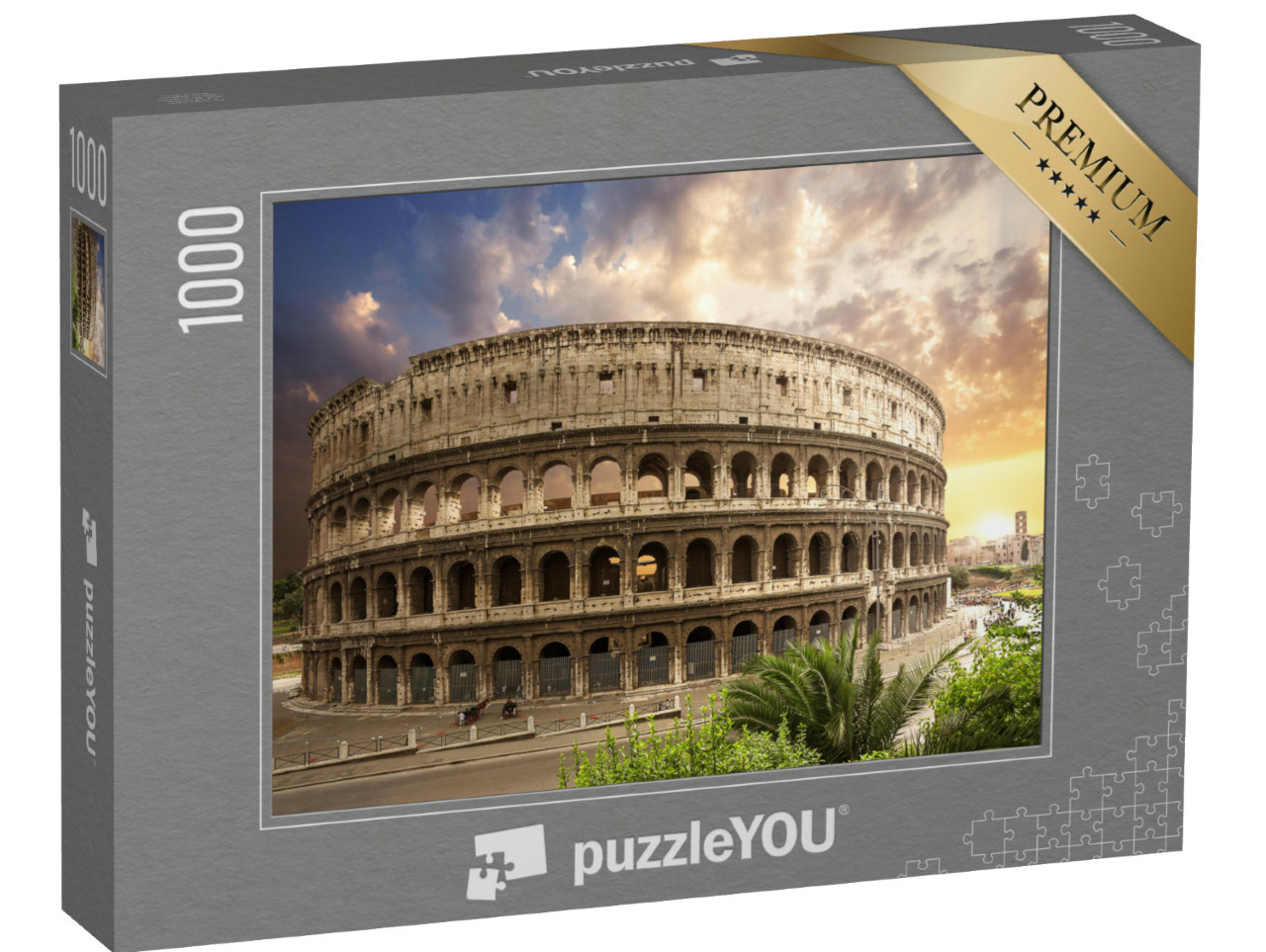 Puzzle 1000 pezzi „Colosseo a Roma, Italia“