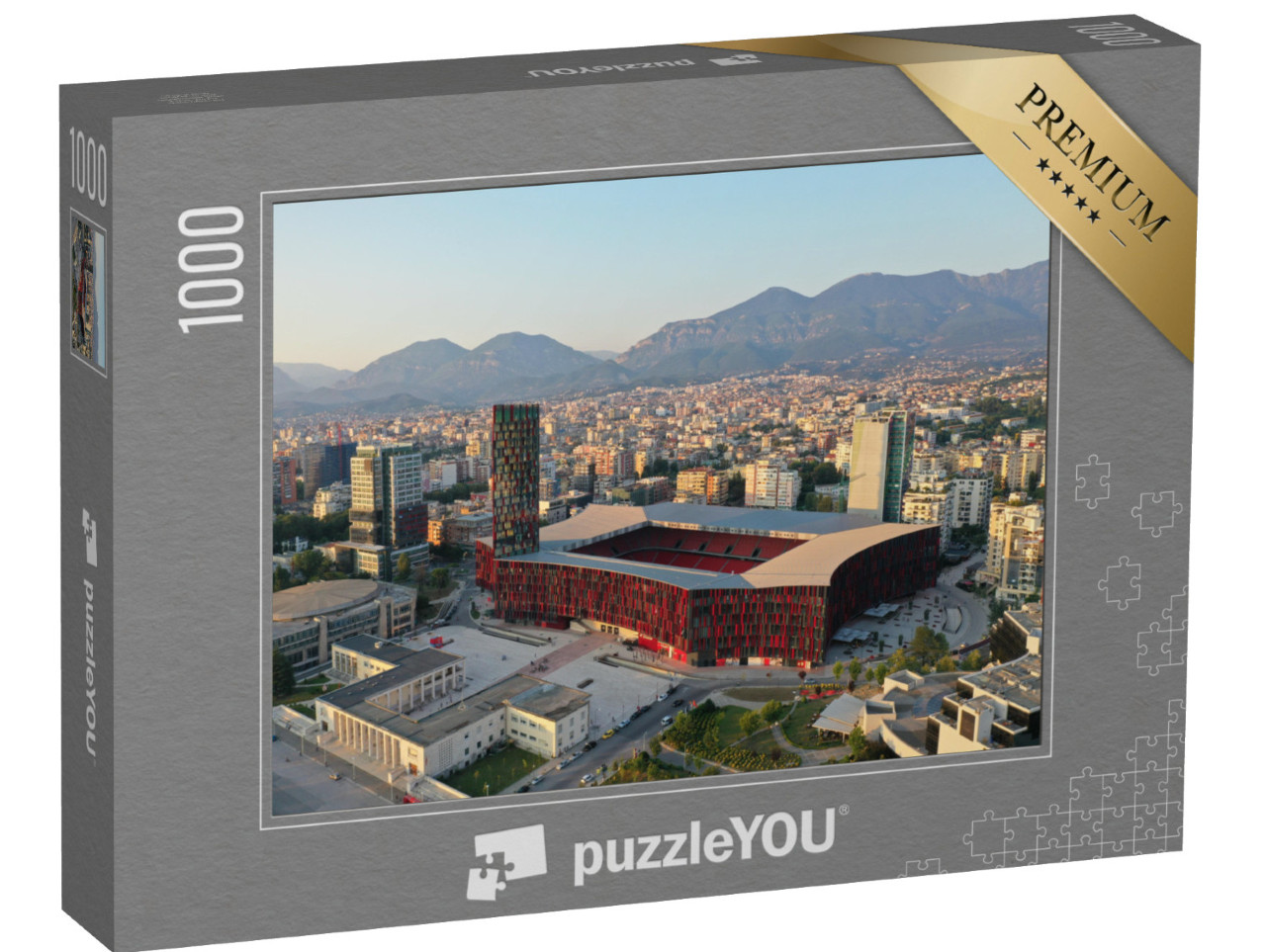 Puzzle 1000 pezzi „Stadio Air Albania a Tirana“