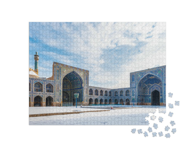 Puzzle 1000 pezzi „Moschea di Isfahan in piazza Naghsh-i Jahan“