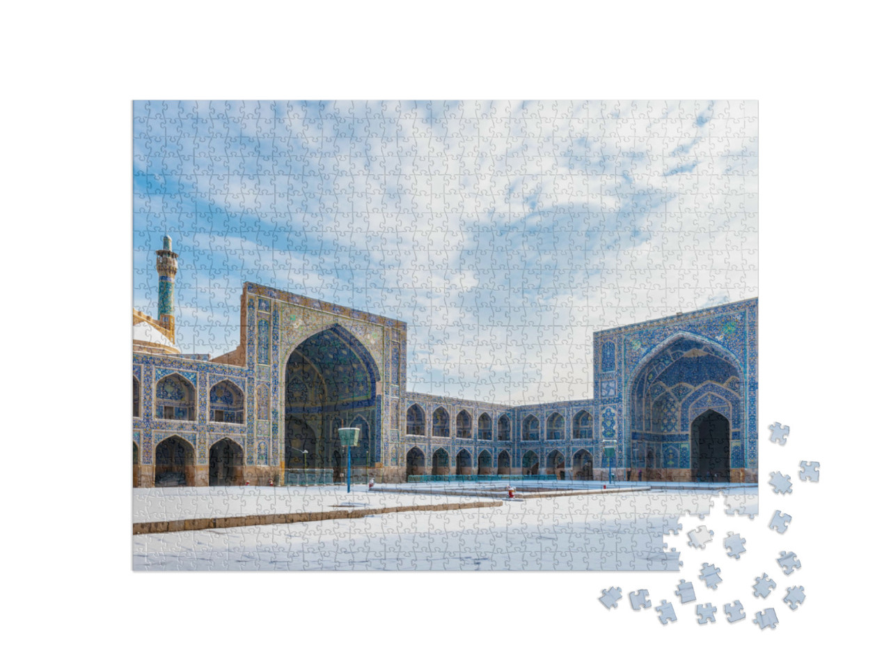 Puzzle 1000 pezzi „Moschea di Isfahan in piazza Naghsh-i Jahan“
