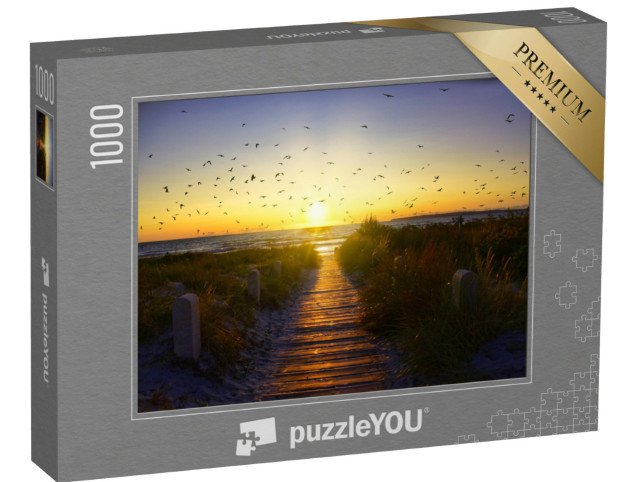 Puzzle 1000 pezzi „Alba su Rügen, Meclemburgo-Pomerania Occidentale, Germania“