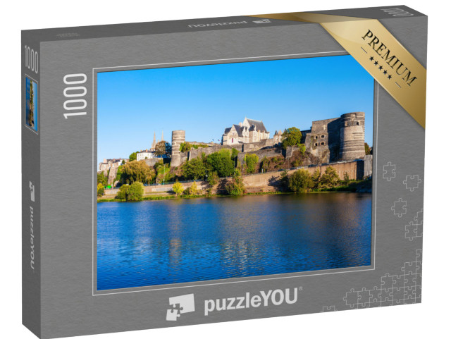 Puzzle 1000 pezzi „Chateau Angers nella Valle della Loira, Francia“