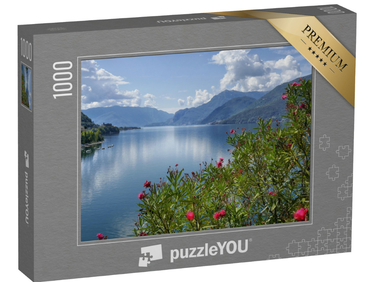 Puzzle 1000 pezzi „Lago di Como, Italia“