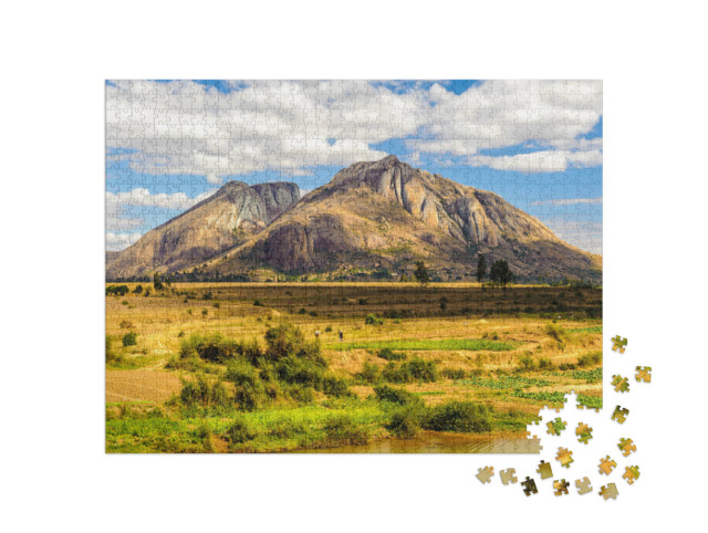 Puzzle 1000 pezzi „Montagna del Madagascar, Africa“