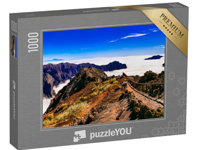 Puzzle 1000 pezzi „Un sentiero verso il cielo. Mirador Roque de los Muchachos - La Palma, Isole Canarie“