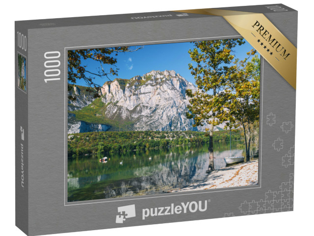 Puzzle 1000 pezzi „Lago di Cavedine bellissimo lago. Italia. Arco“