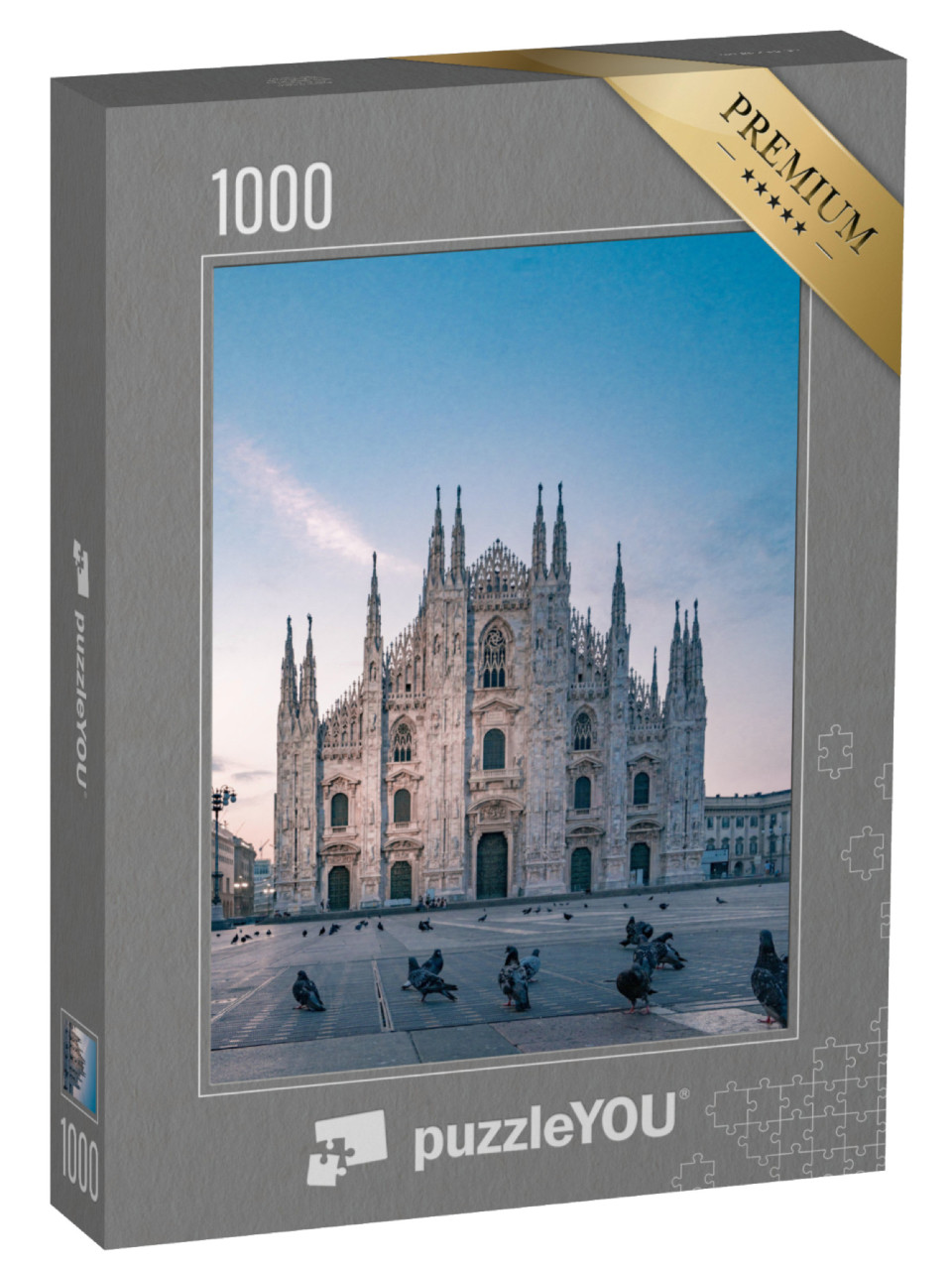 Puzzle 1000 pezzi „Il Duomo di Milano, la chiesa più grande d'Italia“