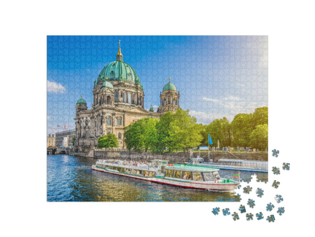 Puzzle 1000 pezzi „Splendida vista della Cattedrale di Berlino“