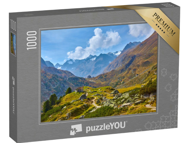 Puzzle 1000 pezzi „Escursioni nella Valle dello Stubai in Austria“