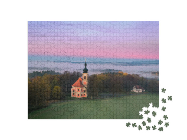 Puzzle 1000 pezzi „Chiesa di Quirin, quartiere di Neustadt“