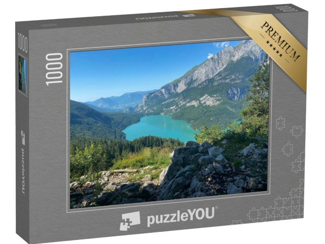 Puzzle 1000 pezzi „Belvedere sul Lago di Molveno in proprietà“