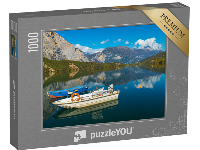 Puzzle 1000 pezzi „Lago di Cavedine bellissimo lago. Italia“