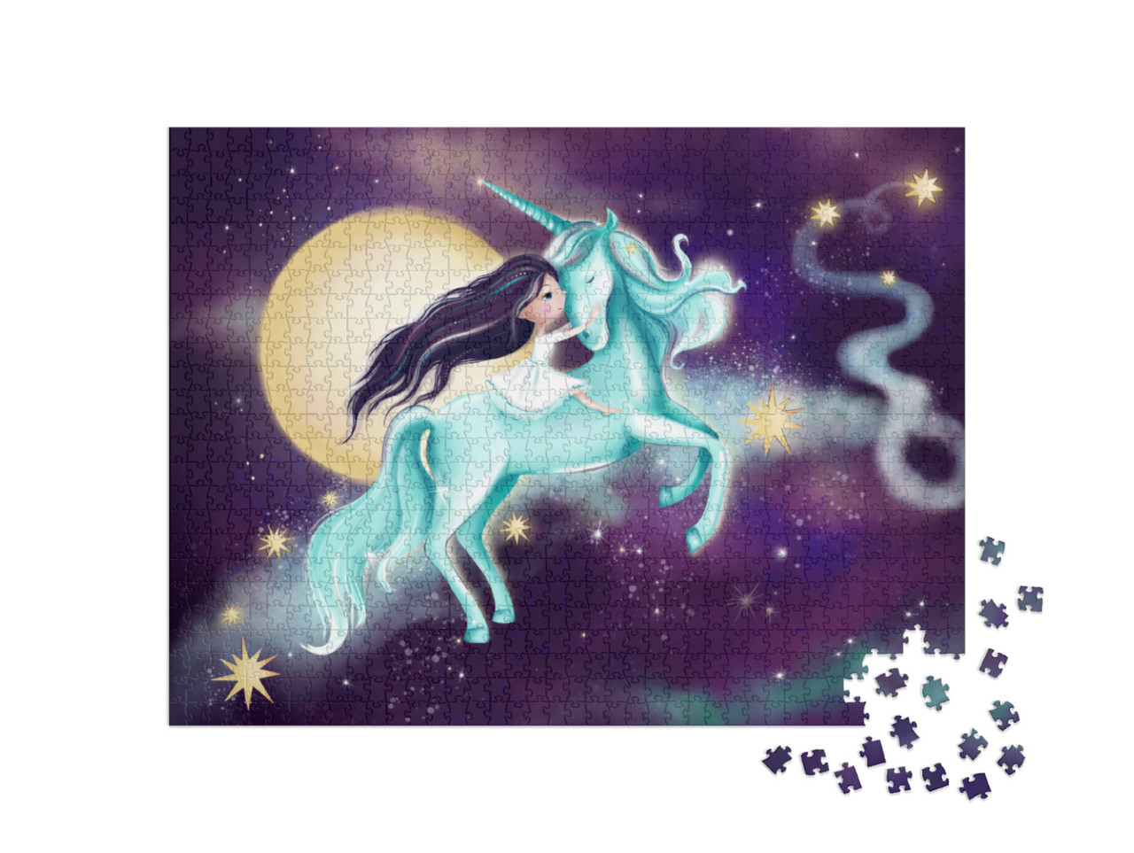 Puzzle 1000 pezzi „Credere nella magia“