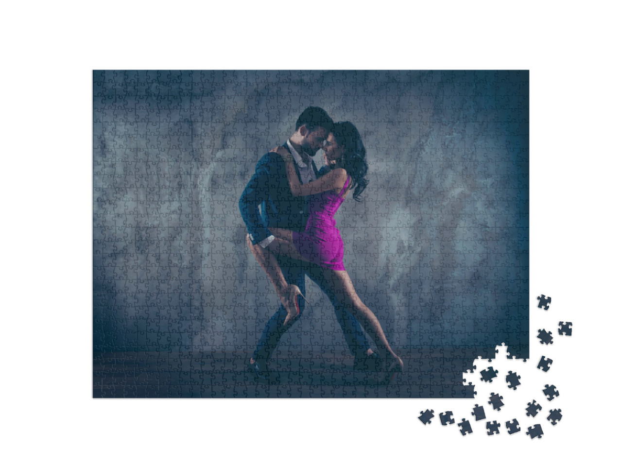 Puzzle 1000 pezzi „Un tango infuocato, interpretato in chiave moderna“