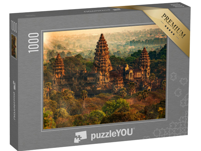 Puzzle 1000 pezzi „Angkor Wat, complesso di templi in Cambogia“