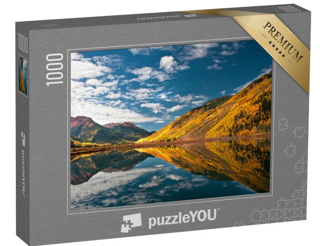 Puzzle 1000 pezzi „Montagne Rocciose: il Colorado in autunno“