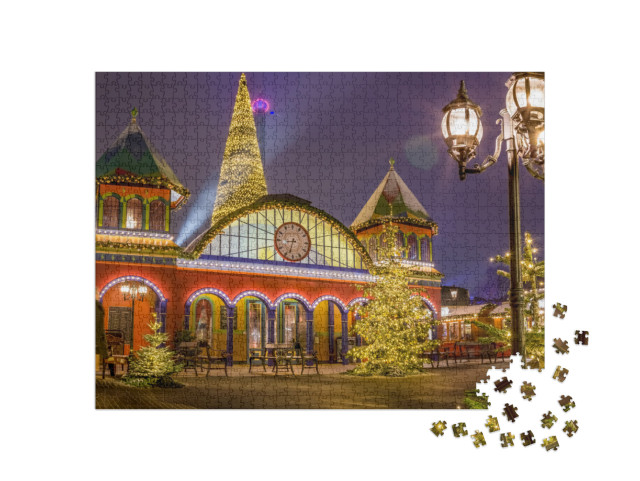 Puzzle 1000 pezzi „Tivoli a Copenaghen“