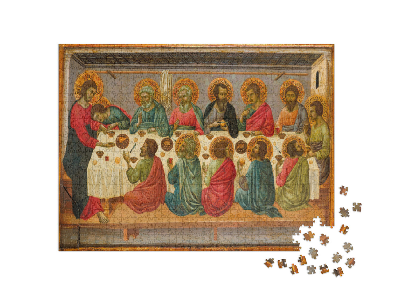 Puzzle 1000 pezzi „Ugolino di Nerio - L'ultima cena“