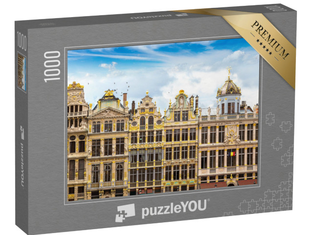 Puzzle 1000 pezzi „Edificio sulla Grand Place di Bruxelles, Belgio“