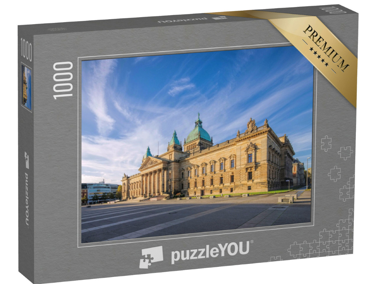 Puzzle 1000 pezzi „Il Tribunale amministrativo federale di Lipsia“