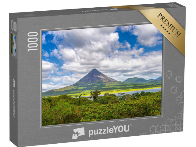 Puzzle 1000 pezzi „Vulcano Arenal, La Fortuna, Costa Rica“