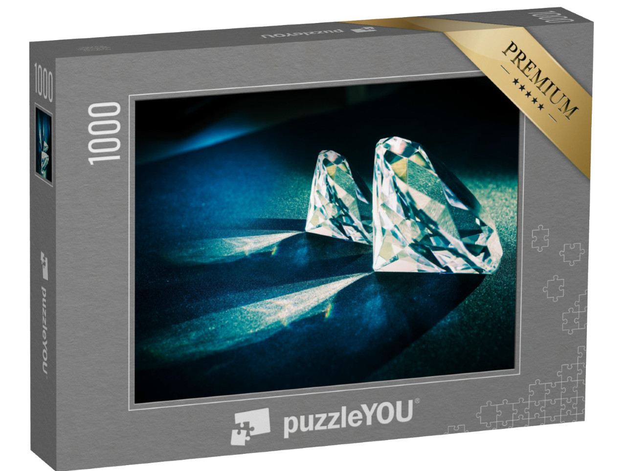 Puzzle 1000 pezzi „Due grandi diamanti“