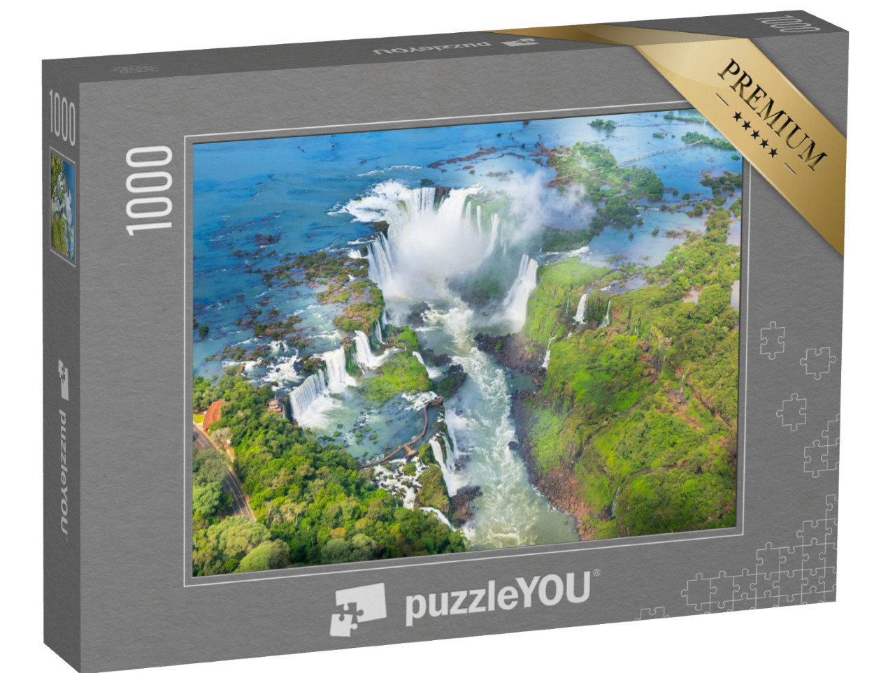 Puzzle 1000 pezzi „Le cascate di Iguazu: una meraviglia naturale dal Brasile“