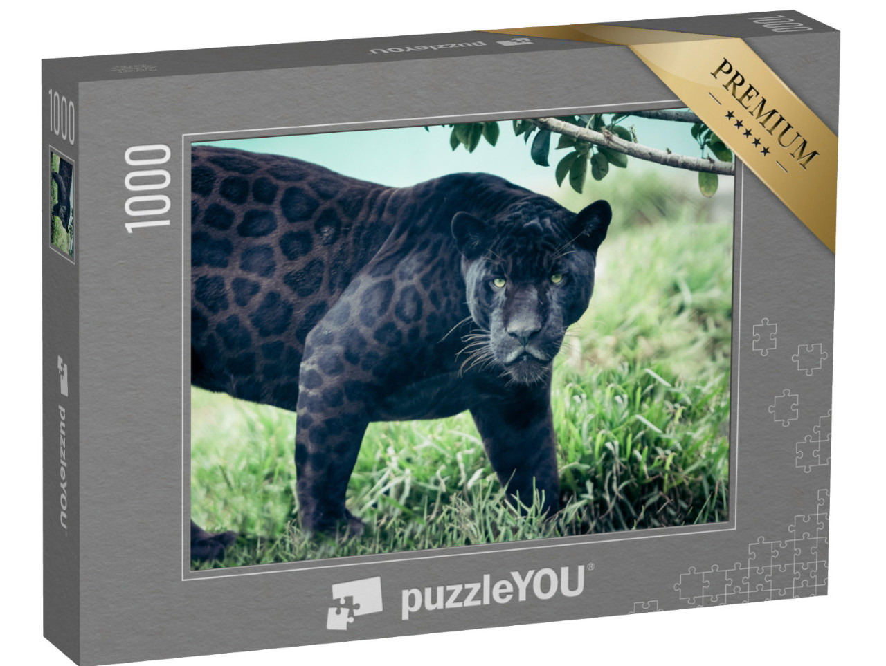 Puzzle 1000 pezzi „Pantera Nera“