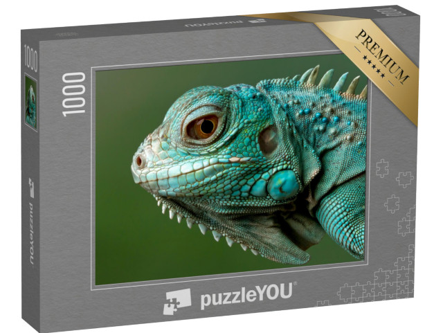 Puzzle 1000 pezzi „Iguana blu“