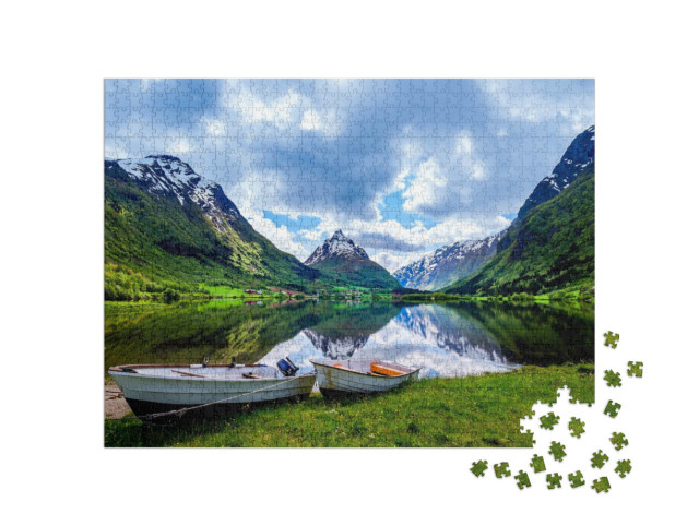 Puzzle 1000 pezzi „La bella Norvegia“