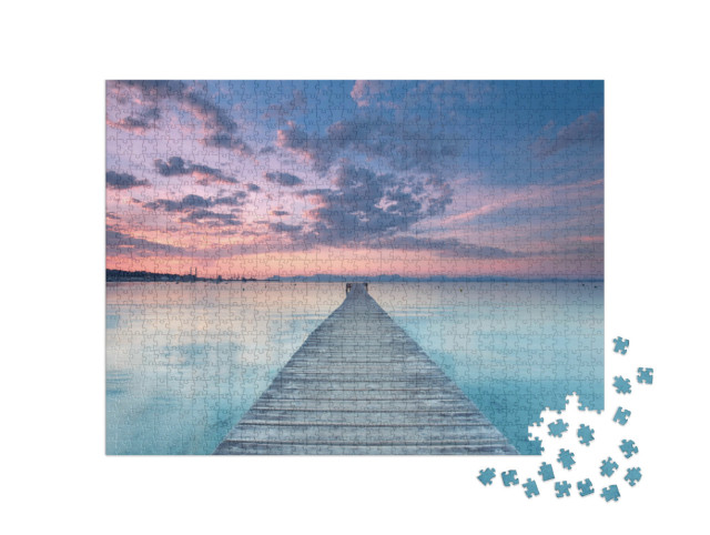 Puzzle 1000 pezzi „Playa de Muro Alcudia Mallorca, Spagna“