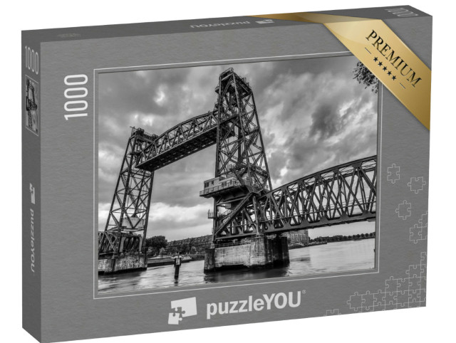 Puzzle 1000 pezzi „Ponte di sollevamento Koningshavenbrücke De Hef a Rotterdam“
