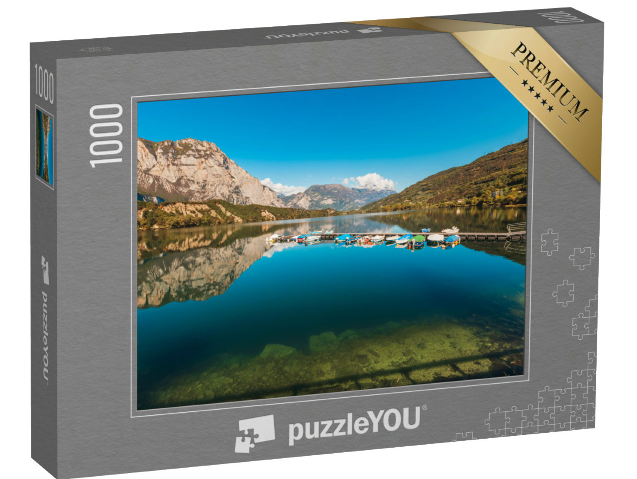Puzzle 1000 pezzi „Lago di Cavedine bellissimo lago. Arco“