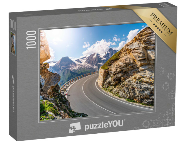Puzzle 1000 pezzi „Strada alpina del Grossglockner, Austria“