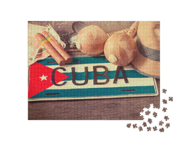 Puzzle 1000 pezzi „Impressioni di Cuba“