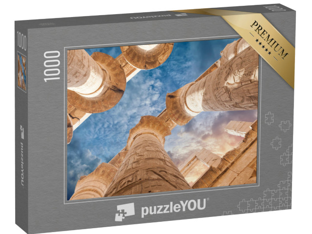 Puzzle 1000 pezzi „I templi di Karnak, Luxor, Egitto“