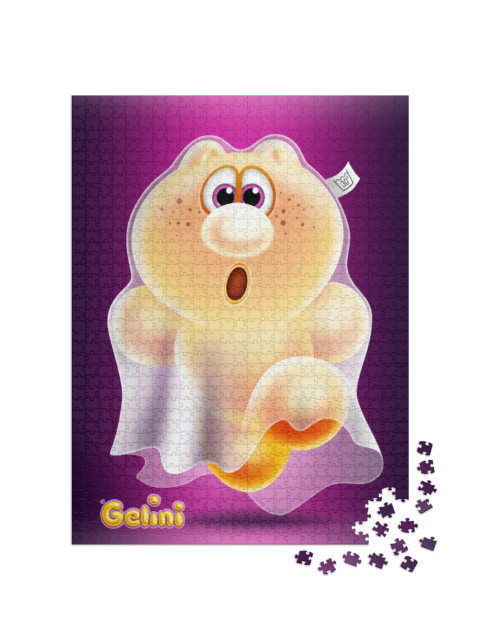 Puzzle 1000 pezzi „Gelini Halloween Dott“