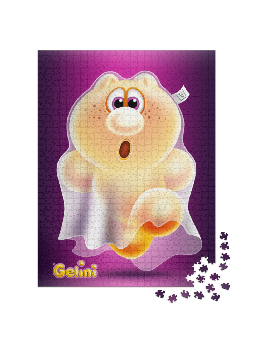 Puzzle 1000 pezzi „Gelini Halloween Dott“