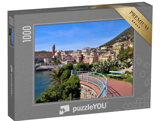 Puzzle 1000 pezzi „la passeggiata a mare di Genova nervi Italia“