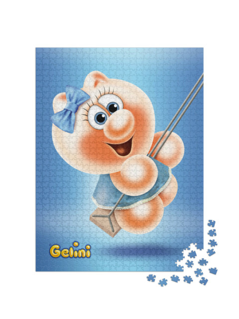 Puzzle 1000 pezzi „Gelini Mousse“