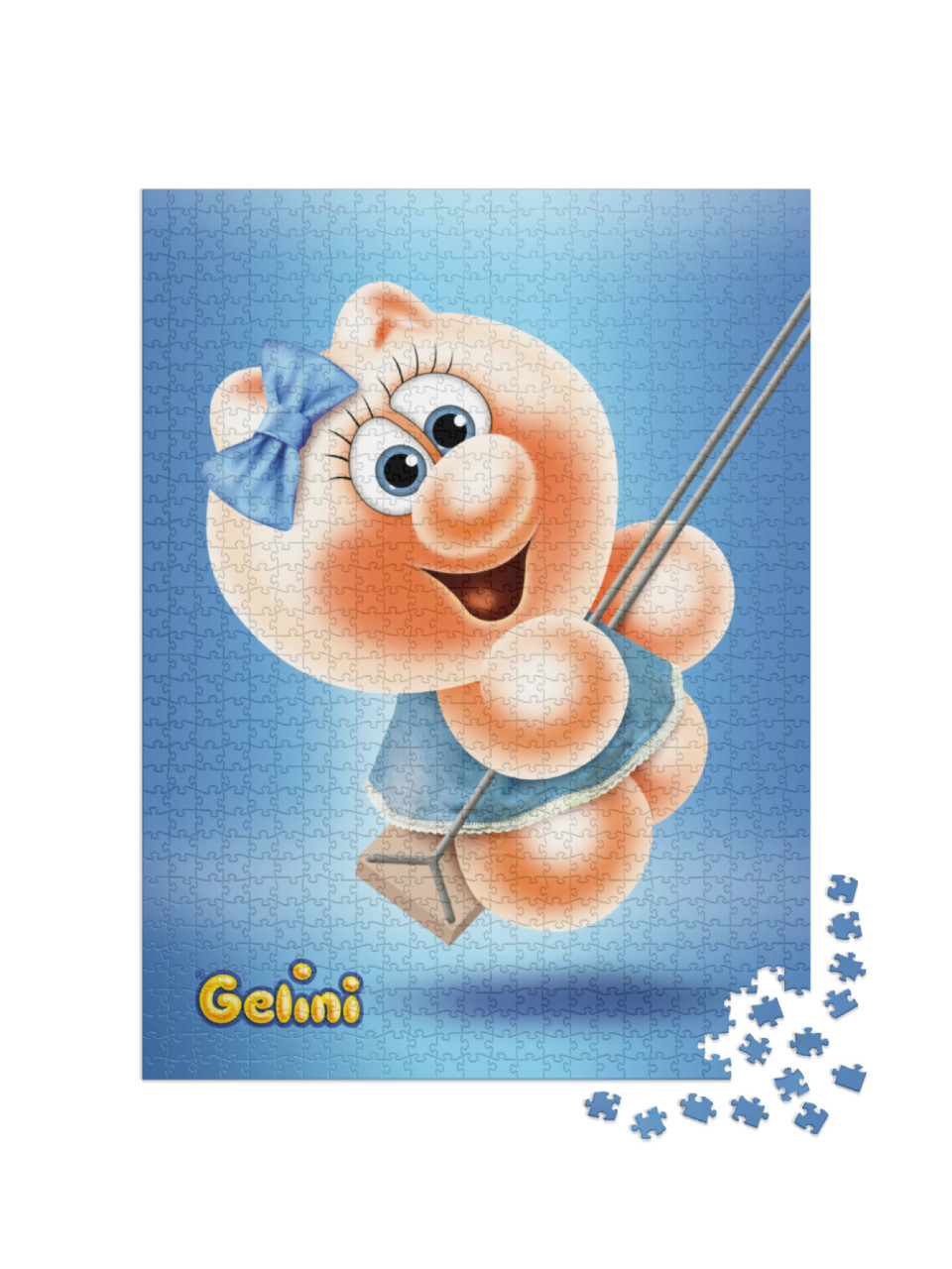 Puzzle 1000 pezzi „Gelini Mousse“