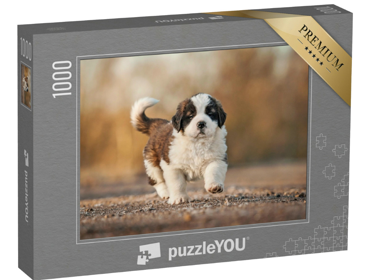 Puzzle 1000 pezzi „Cucciolo di San Bernardo“