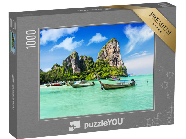 Puzzle 1000 pezzi „Un sogno estivo: una bella spiaggia in Thailandia“