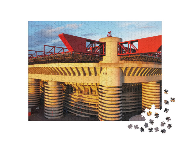 Puzzle 1000 pezzi „Stadio San Siro Milano, Italia“