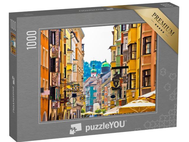 Puzzle 1000 pezzi „Il centro storico di Innsbruck in Tirolo, Austria“