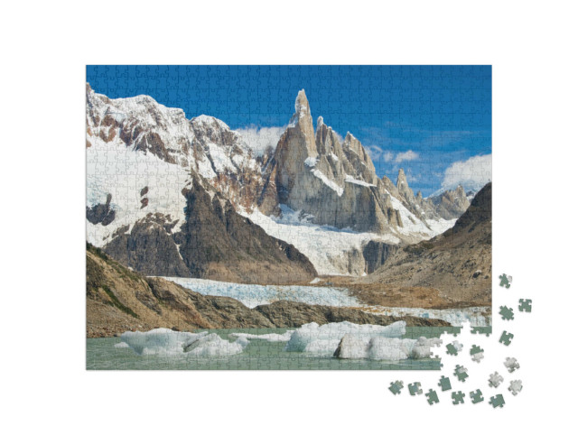 Puzzle 1000 pezzi „Cerro Torre, Parco Nazionale Los Glaciares, Patagonia, Argentina“