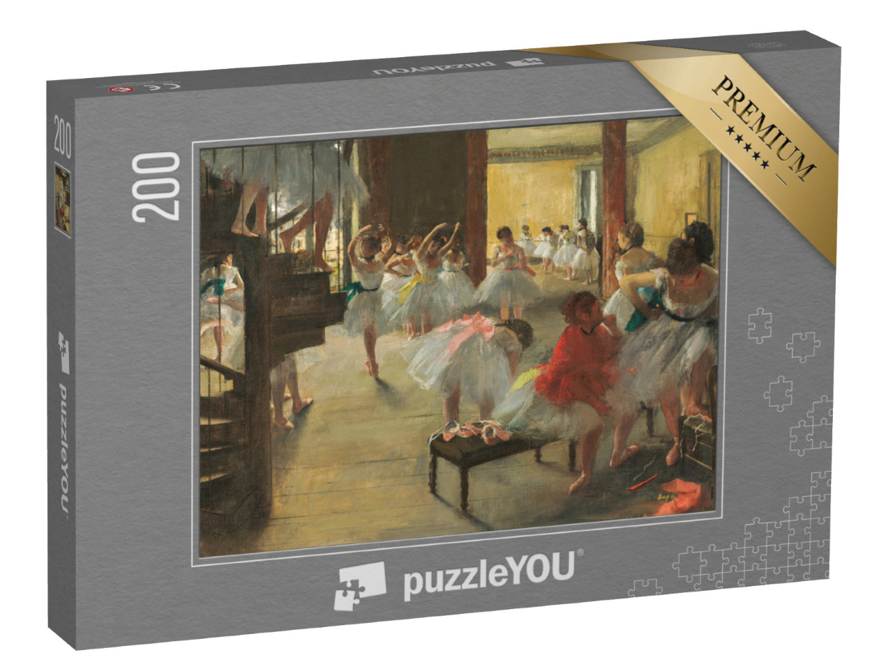 Puzzle 200 pezzi „Edgar Degas - Il corso di danza“