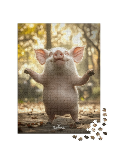 Puzzle 1000 pezzi „YOUMANIMALS: Philine“